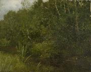 HOFFMANN, Hans Landscape with a pond oil painting artist